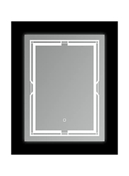 Danube Home Milano Led Mirror with Touch Switch, 2606, Black