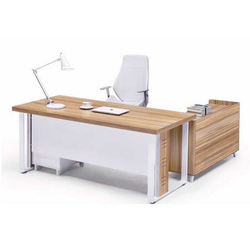 

Danube Home Aviator Table, White/Teak