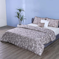 Danube Home Ariannagrace Jac Comforter Set, King S/7, Taupe