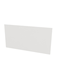 Danube Home Custa Push To Open Small Wooden Door, High Gloss White