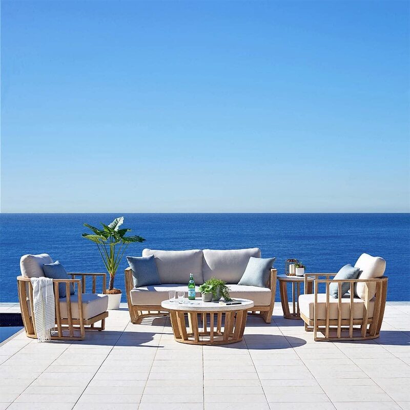 

Danube Home Elliot 4-Seater Outdoor Sofa Set, Beige