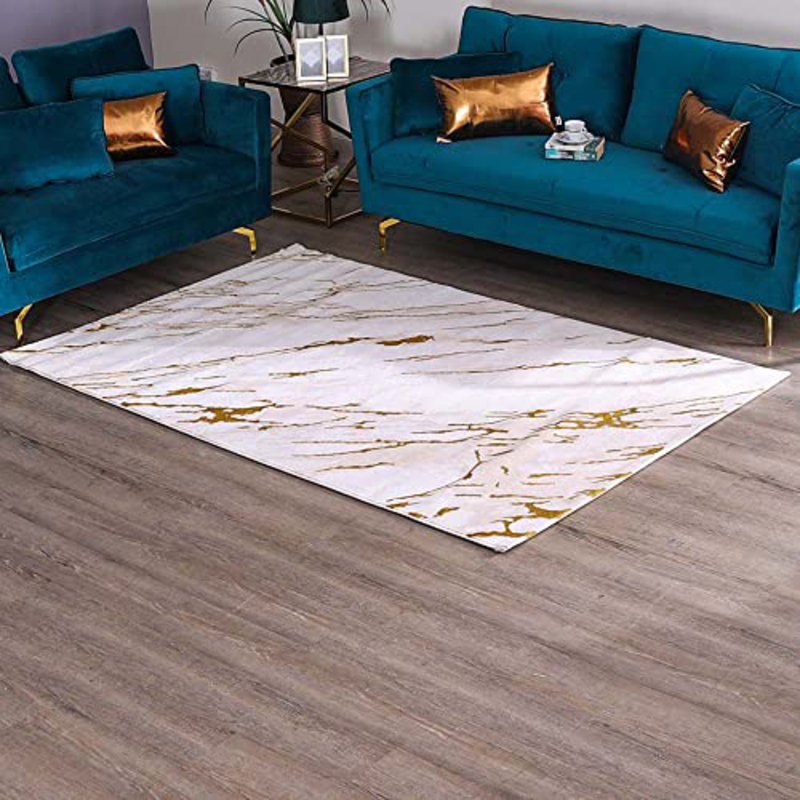 

Danube Home Cpc Lp Kaya Rugs, Beige/Gold