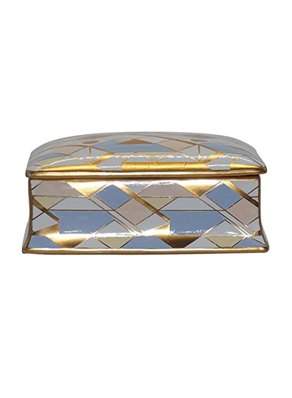 

Danube Home Jessiah Rectangular Tissue Box, Multicolour