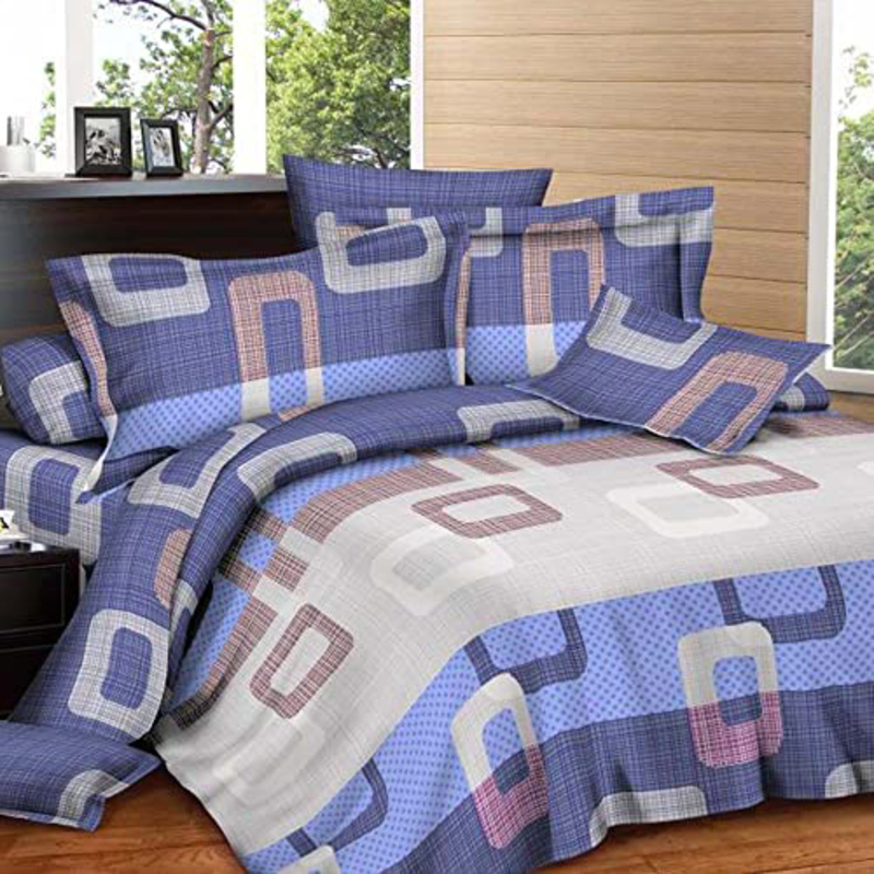 

Danube Home 3-Piece Eva Single Comforter Set, Indigo