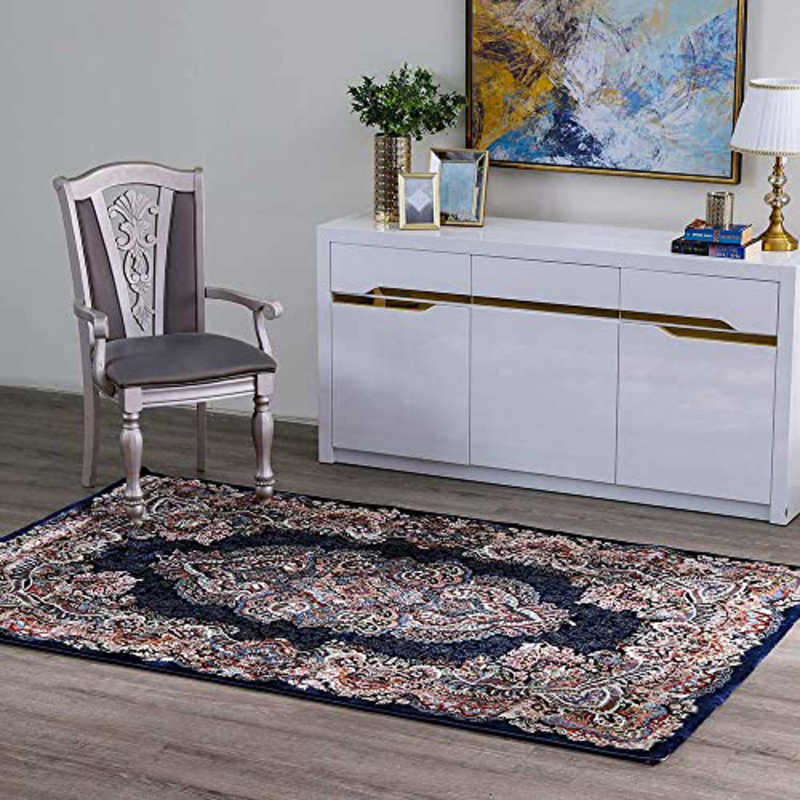 

Danube Home Cp34 Guzel Rugs, Navy Blue