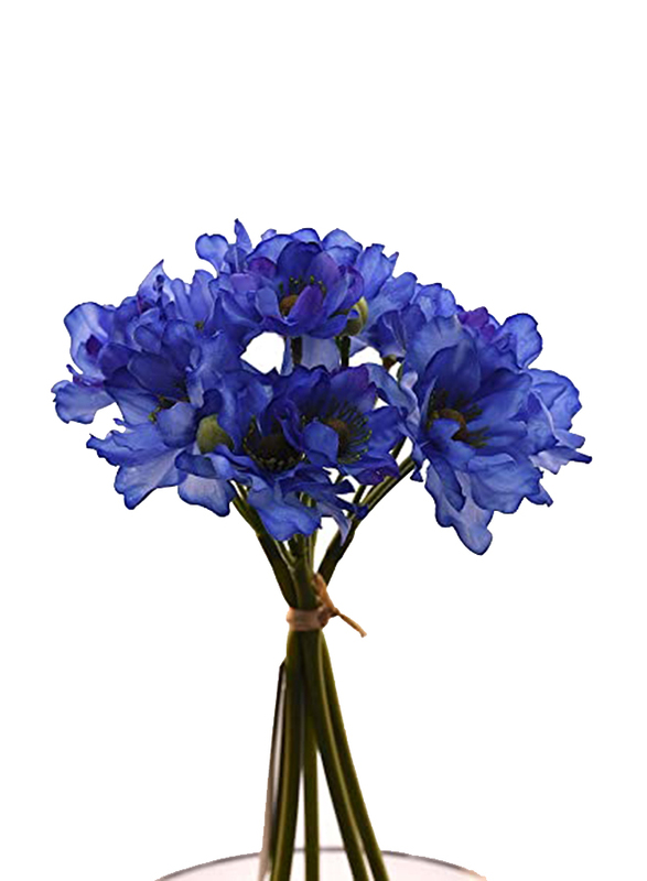 

Danube Home Rejoice Bunch Artificial Flower, Blue