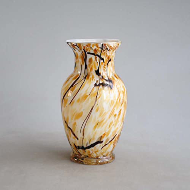 

Danube Home Kiyan Handblown Glass Vase, Brown