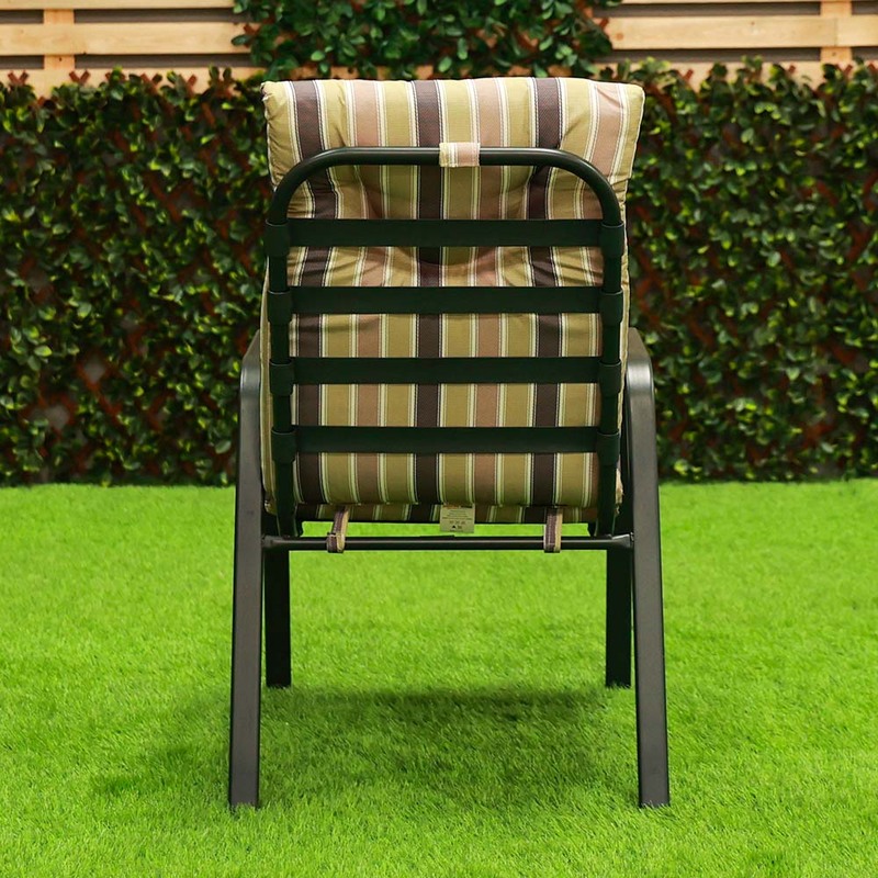 Danube Home Grace Dining Set, Green/Brown/Black