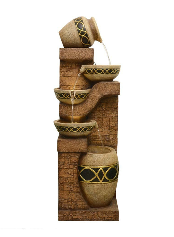 

Danube Home Arabian Pot Fountain, Beige