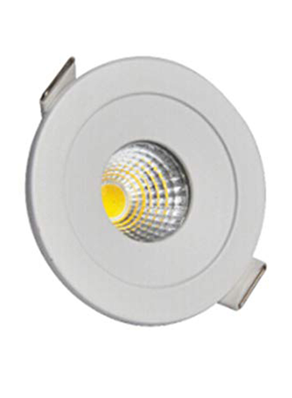 

Danube Home Milano Led Movable Round Spot Light 3W, White