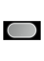 Danube Home Milano Led Mirror with Touch Switch, 2607, Black