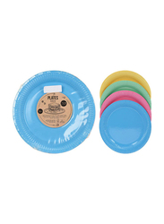Danube Home 23cm Plate Set, 4 Pieces, CY5655180, Assorted