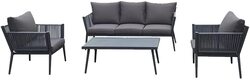 Danube Home Delight 5-Seater Outdoor Sofa Set, Grey