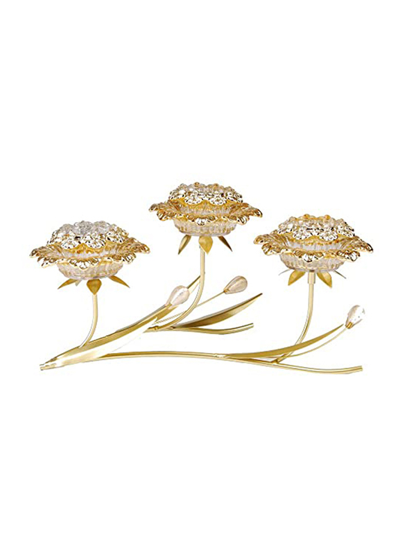 

Danube Home Louis Candle Holder, Gold