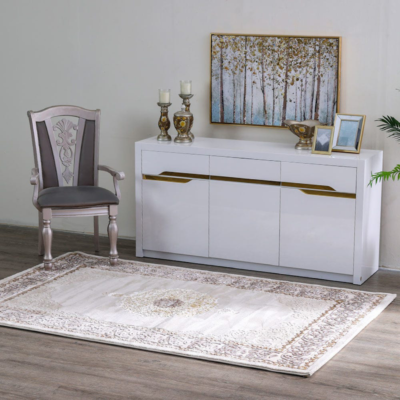 

Danube Home Cp21 Shelk Rugs, Gold