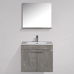 Danube Home Milano Tina Vanity Set, 3 Pieces, Grey