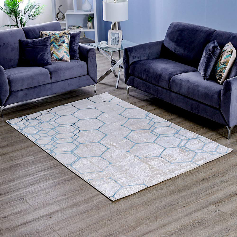 

Danube Home Cp21 Almaz Rugs, Blue