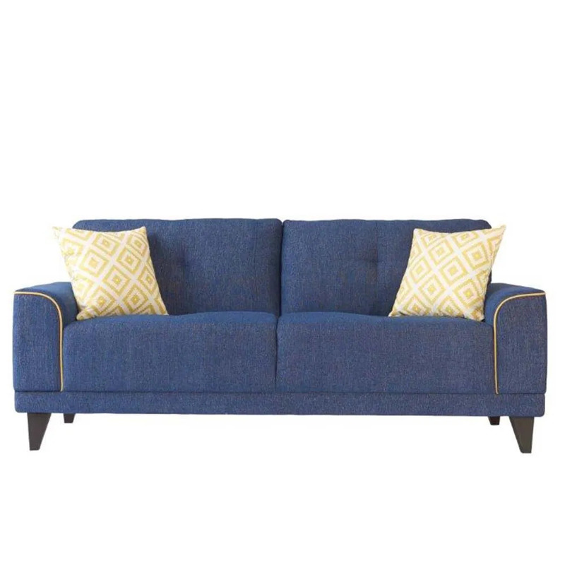 

Danube Home Maryland 2 Seater Fabric Sofa, Blue