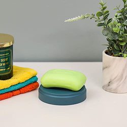 Danube Home Cara Soap Dish, Teal