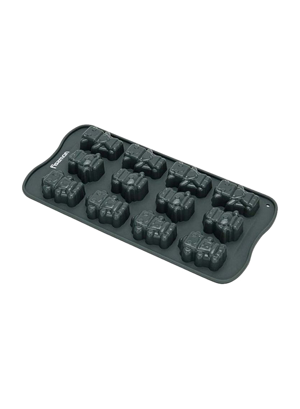 Danube Home 12-Cups Bake Magic Chocolate Mould, Black