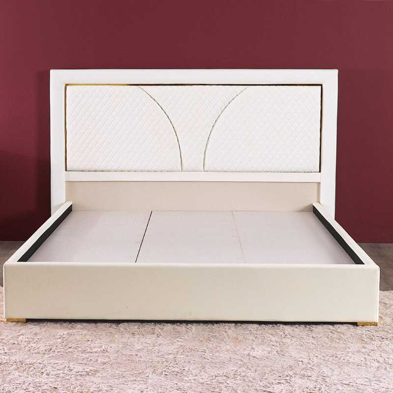 

Danube Home Poliana King Bed, White