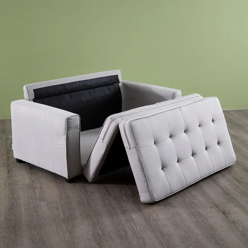 Danube Home Arya Fabric Sofa Bed, Beige