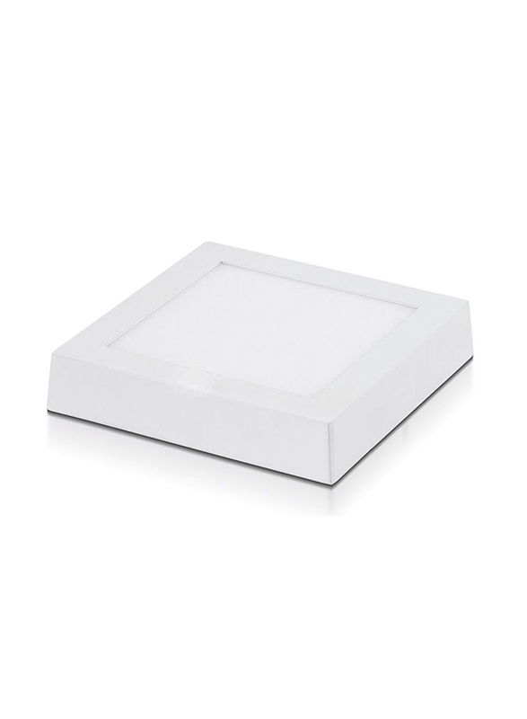 

Danube Home Milano 6W E-Glow Led Surface Light SQ 6500K, White