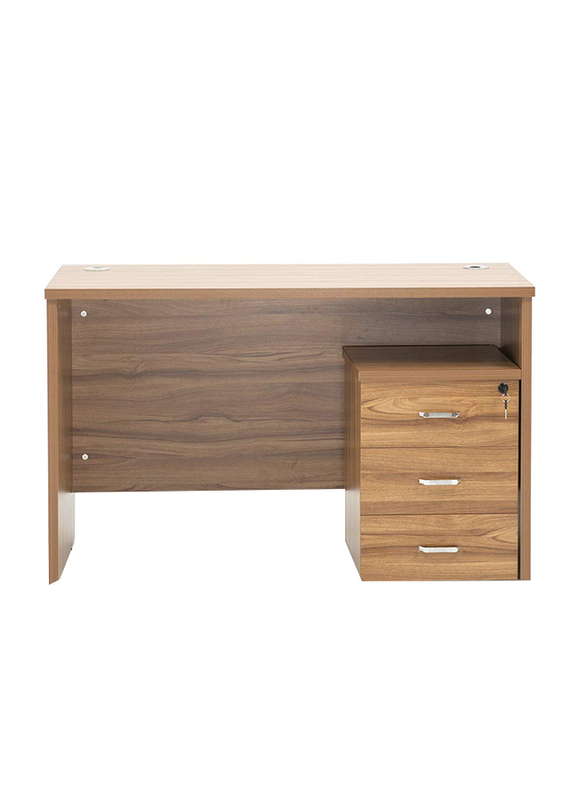

Danube Home Nortis 4 Feet with Accent Pedestal, 120 x 60 x 75cm, Brown