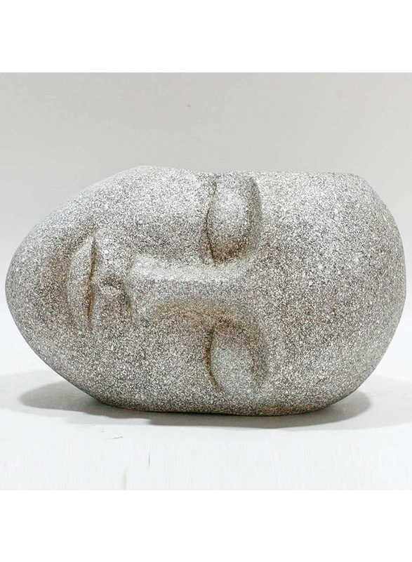 

Danube Home Mgo Head Shaped Planter, Grey