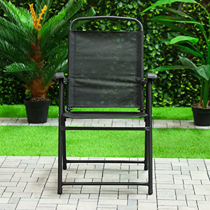 Danube Home 5 Piece Eliza Patio Set, 88 x 76 x 62cm, Black