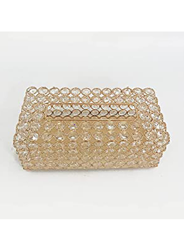 

Danube Home Seletti Crystal Table Decor 6020B, 24 x 12.5 x 10cm, Gold
