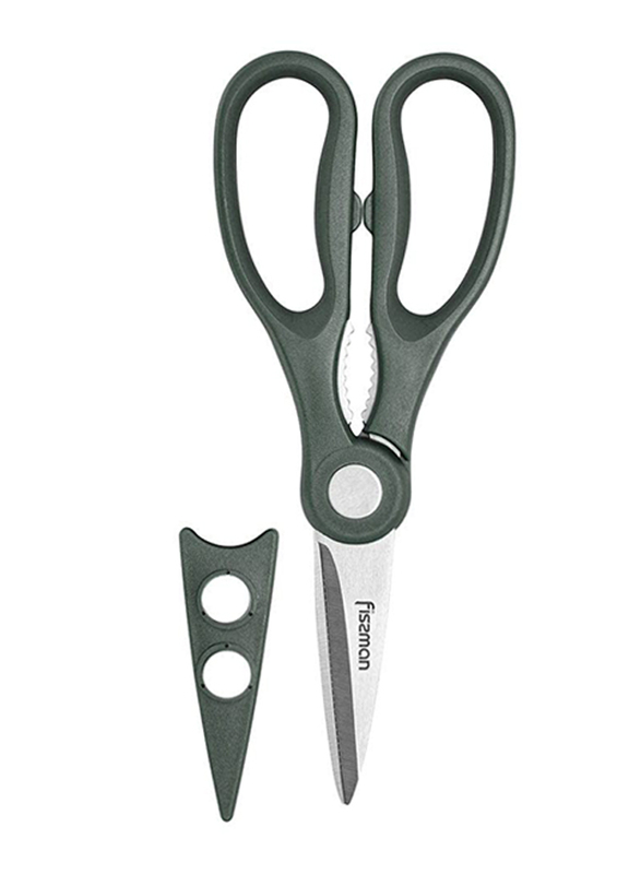 

Danube Home Fissman 2018 Kitchen Scissors, Silver/Black