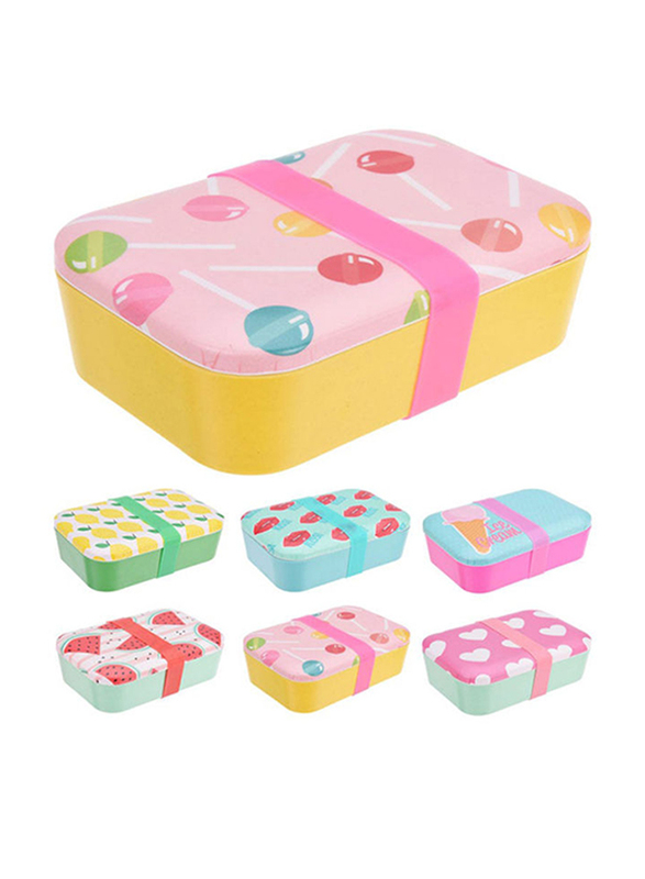 

Danube Home Bamboo/Melamine Lunchbox, Multicolour