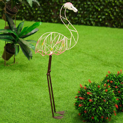 Danube Home Metal Flamingo, JF181978, Pink