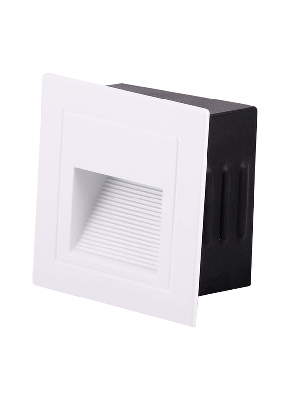 Danube Home Milano LED Conceal Step Light Box Type 3W, White