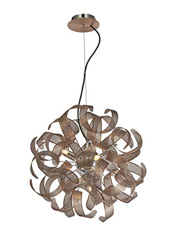 

Danube Home Chandelier Fancy HG MD16086/5A, Rose Gold