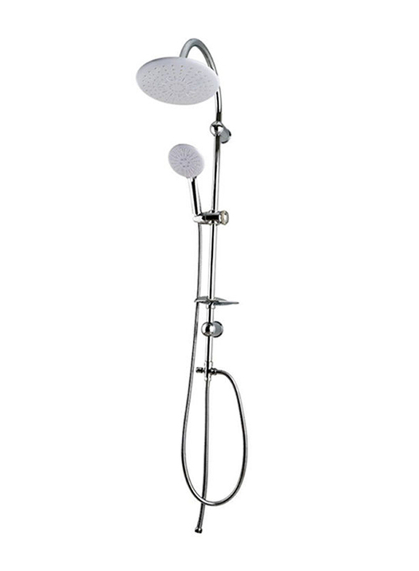 

Danube Home Milano Della Shower Column, Silver