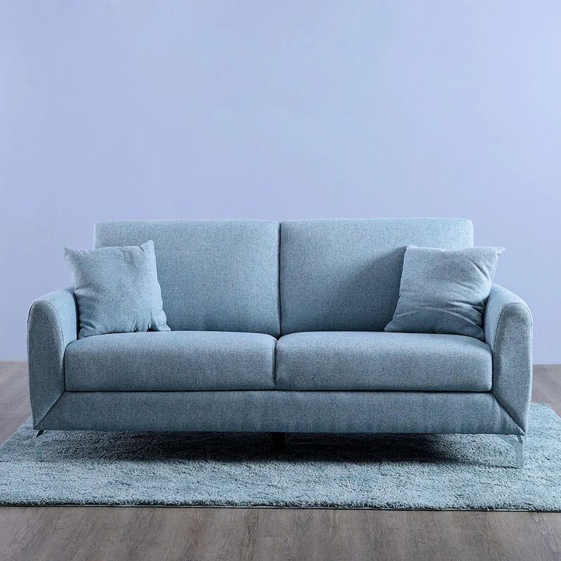 

Danube Home Jozel 2 Seater Fabric Sofa, Blue