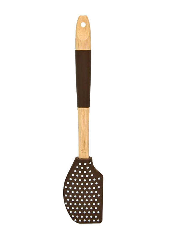 

Danube Home Fissman SE-765 Silicone Baking Spatula With Wooden Handle, Brown