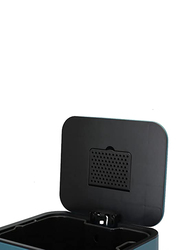Danube Home Falcon Pedal Bin Anti Odeur Filter, Black