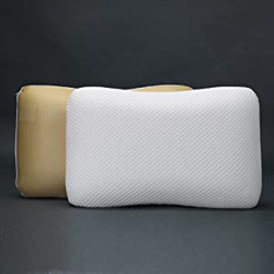 Danube Home 2-Piece Relax Memory Foam Pillows, H55 x W35 x D55cm, White