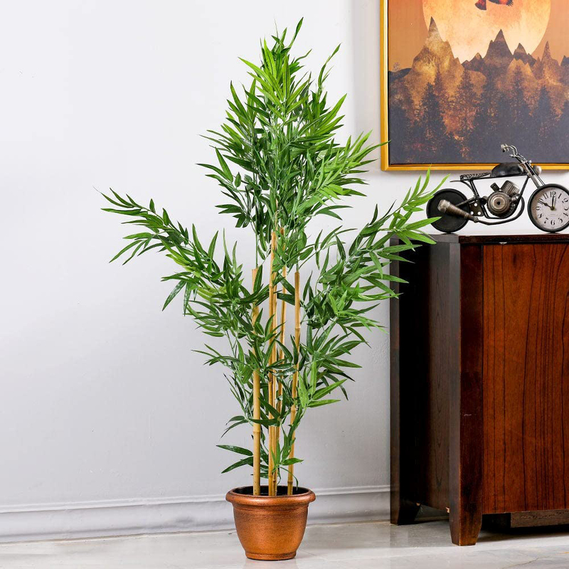 

Danube Home Bamboo Stem with Pot, Brown