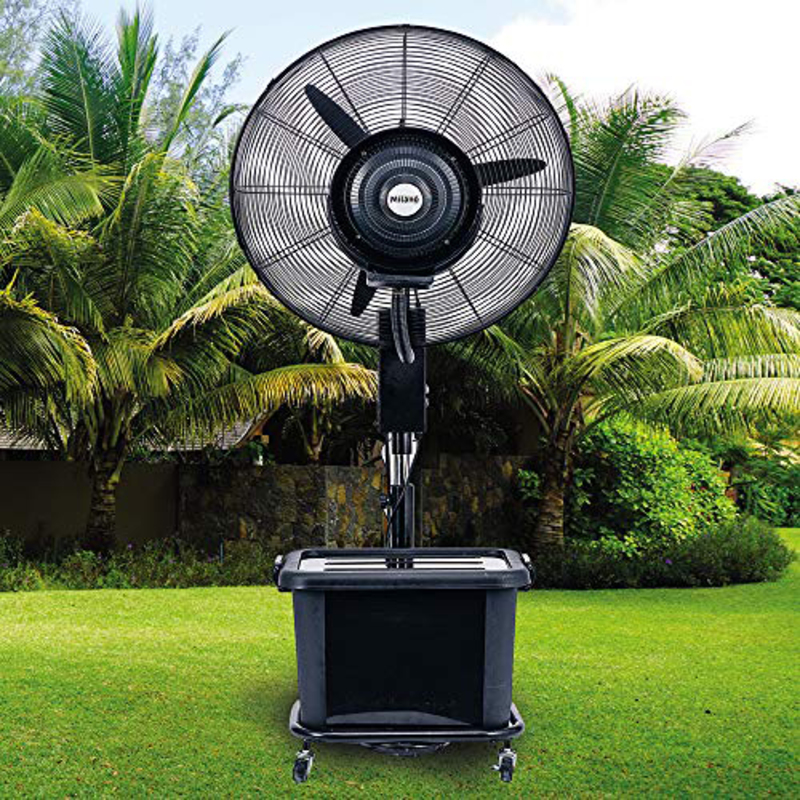 Danube Home Milano Spider Mist Fan, 26 Inch, Db-26Cf03-A, Black