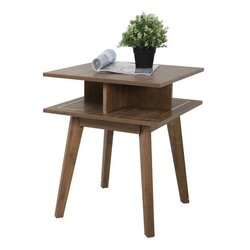 Danube Home Hansel End Table, Brown