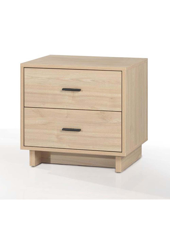 Danube Home Celeste Night Stand, Light Brown
