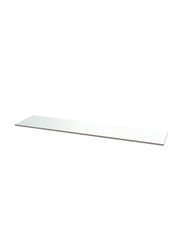 Danube Home Custa Big Glossy Top Cabinet, White