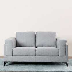 Danube Home Oliver Fabric Sofa, Two Seater, Dim Blue