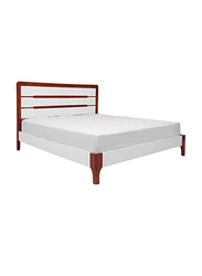 Danube Home Quilted Mattress Protector, Super King, White
