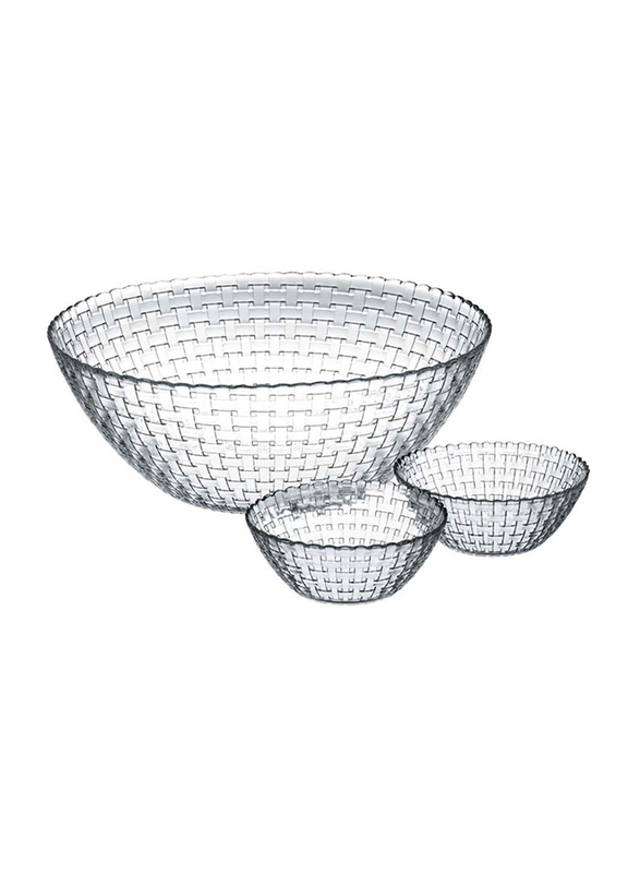 

Danube Home 7-Piece Habitat Bowl Set, ON-PB-95127, Clear