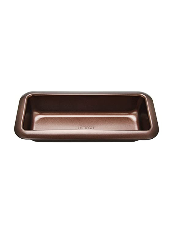

Danube Home Fissman Stainless Steel Rectangle Loaf Pan, CB00964, Brown